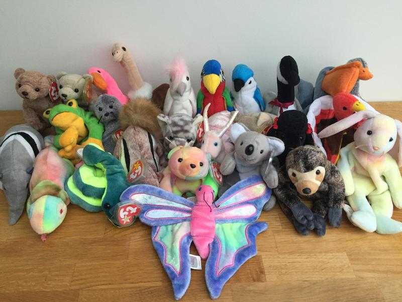 26 x Animal Beanie Babies