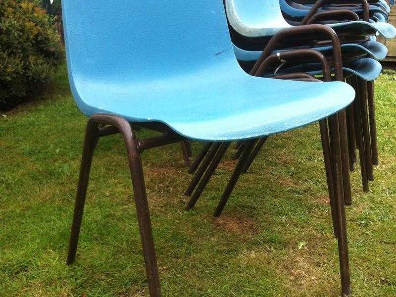 27 Plastic Moulded Chairs for OfficeMeetingGarden Party