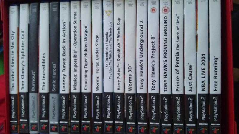 27 PS2 Games Job lot