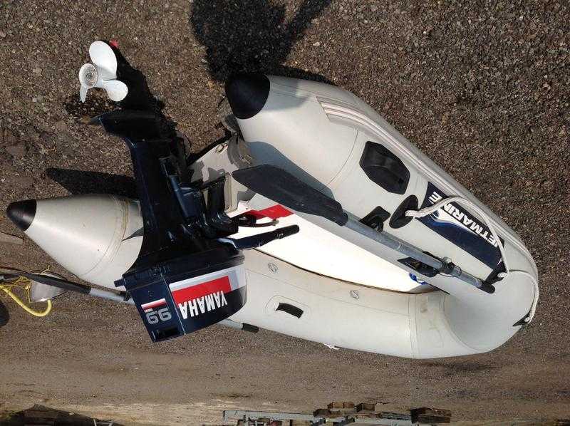 275m rib with Yamaha 9.9 hp two stroke outboard