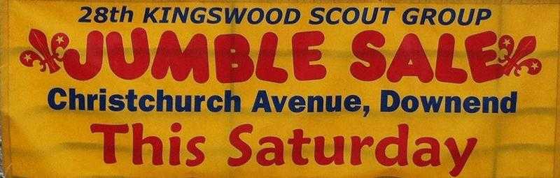 28th Kingswood Scouts Jumble Sale and Auction