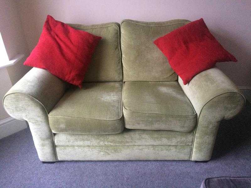 2seater Chenille Green sofa2seater Chenille Green sofa