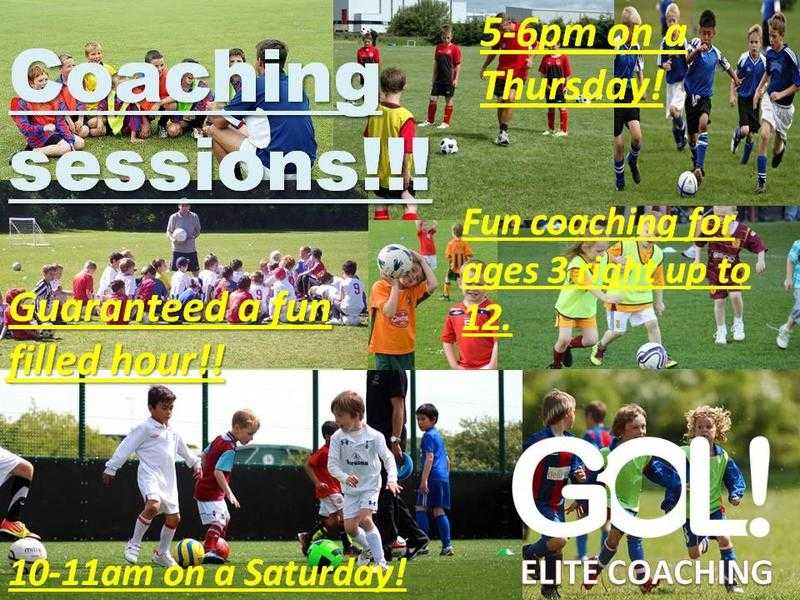 3-12 year old football coaching