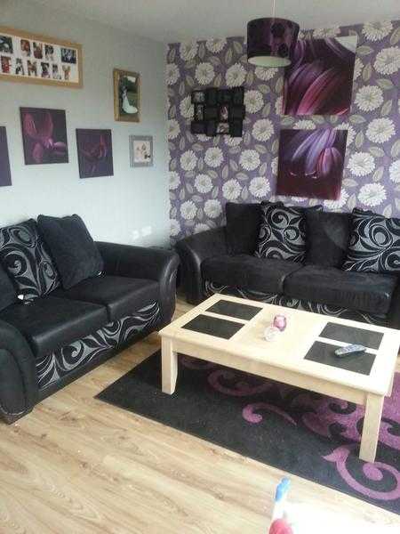 3 and 2 seater sofas