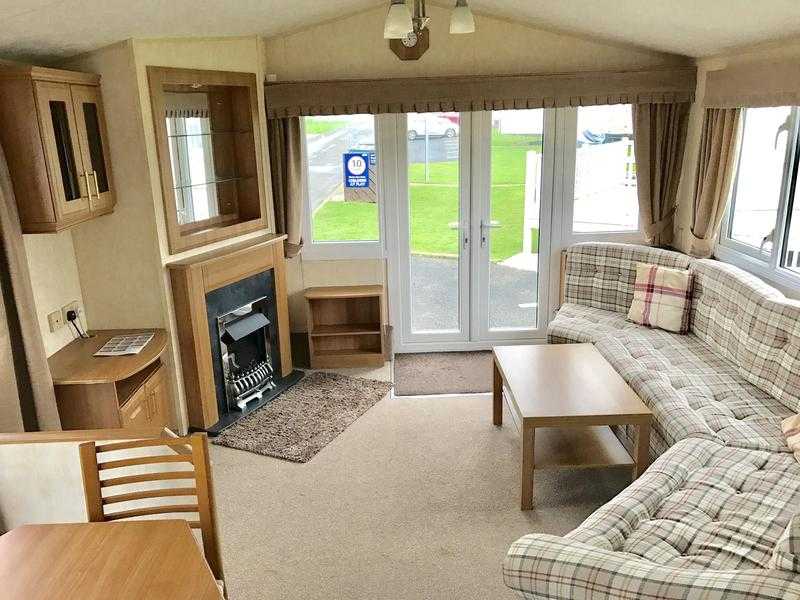 3 BEDROOM DOUBLE GALZED AND CENTRAL HEATED CARAVAN MOVE IN, IN 2 WEEKS SANDY BAY HOLIDAY PARK