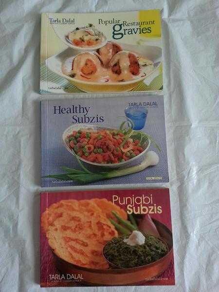 3 copies of books on Indian vegetable cookery restaurant gravies and snacks new