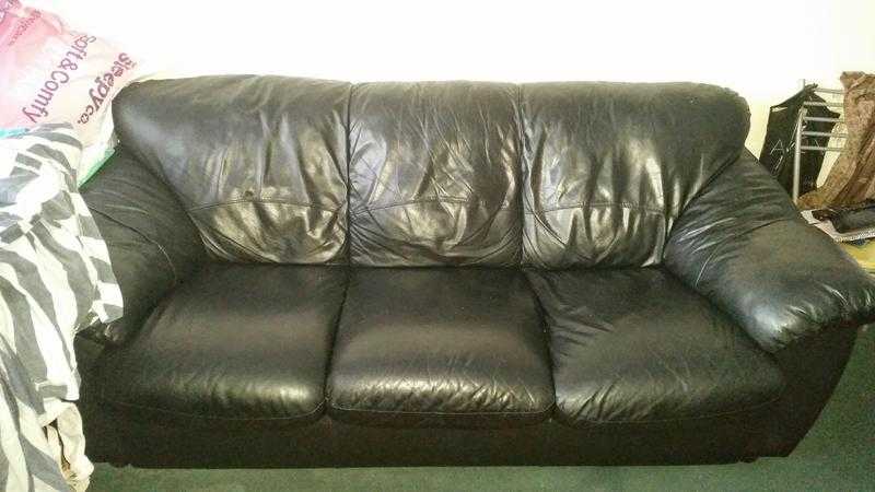 3 piece leather sofa set