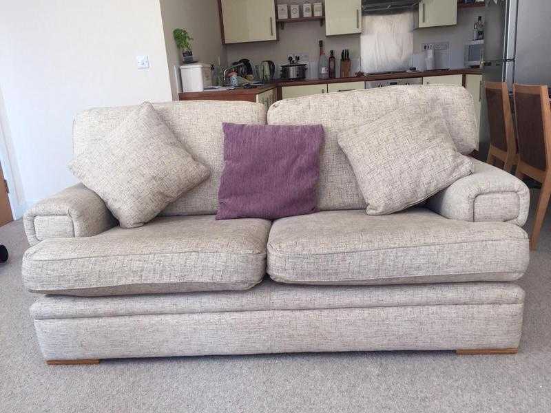 3 Piece Suite - 2 seater sofa and 2 arm chairs.