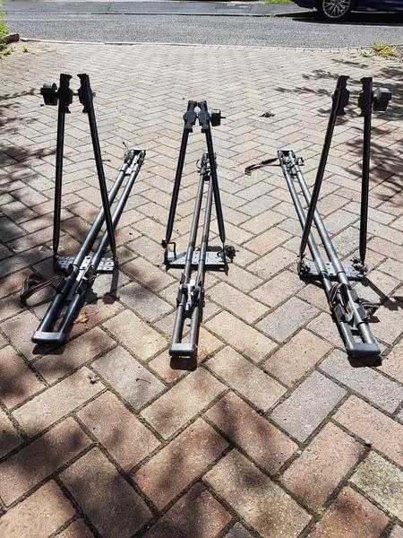 3 roof mouted cycle carriers for sale