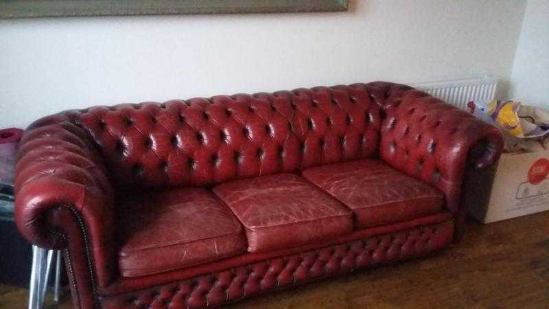 3-seater Chesterfield sofa