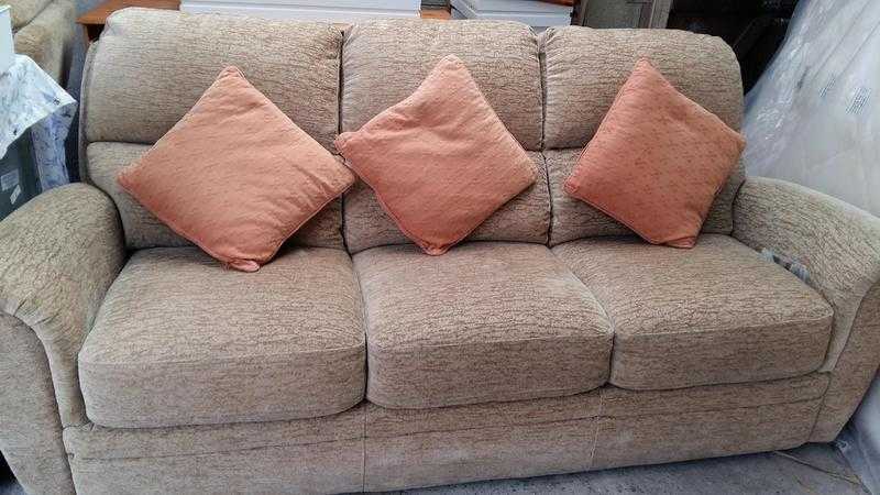 3 Seater DFS sofa and matching reclining chair