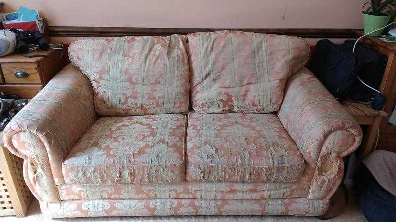 3 Seater fabric sofa