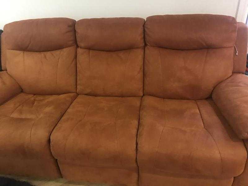 3 seater faux leather sofa