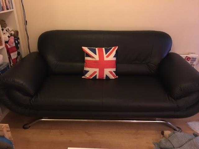 3 Seater Leather Sofa- Excellent condition