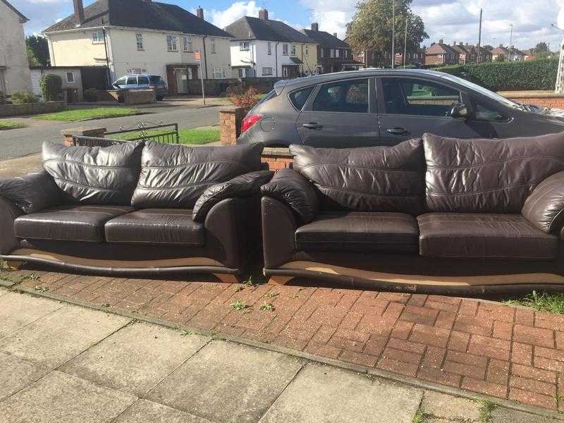 3 seater leather sofas