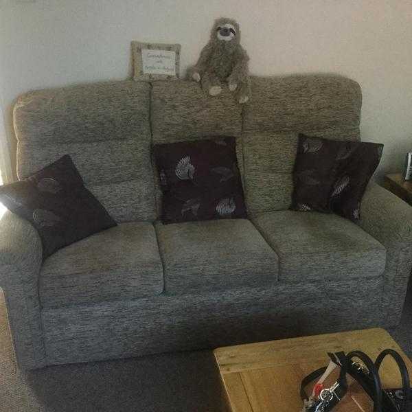 3 Seater Sofa  2 Matching arm chairs