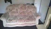 3 seater sofa and 2 single chairs