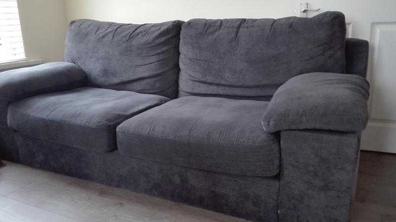 3 seater sofa and pouf for sale