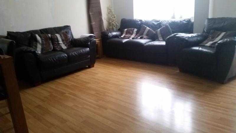 3 suite Real Leather sofa