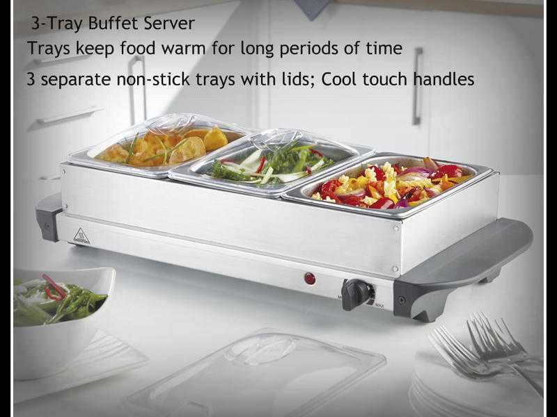 3-Tray Buffet Server RRP 39.99 - NOW ONLY  30