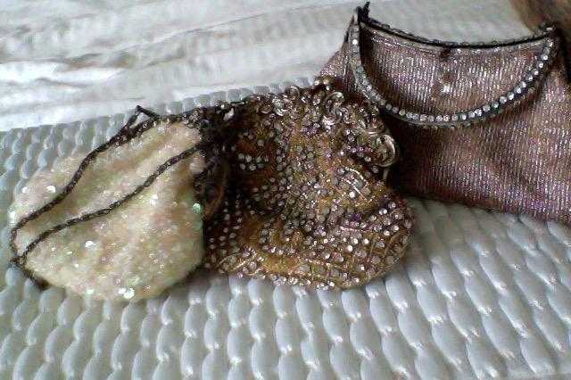 3 x evening bags