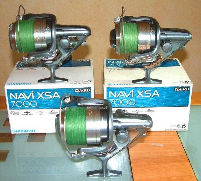 3 X Shimano Big Pit Reels