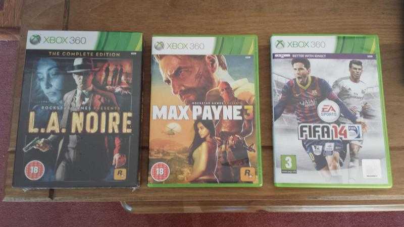 3 Xbox 360 Games