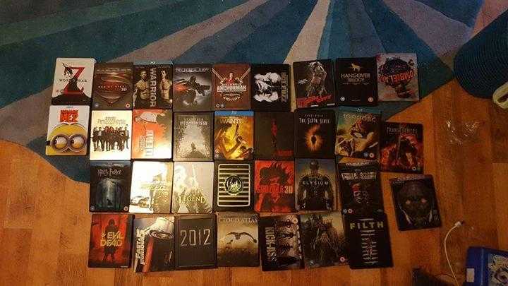 33 blu ray steelbook bundle for sale