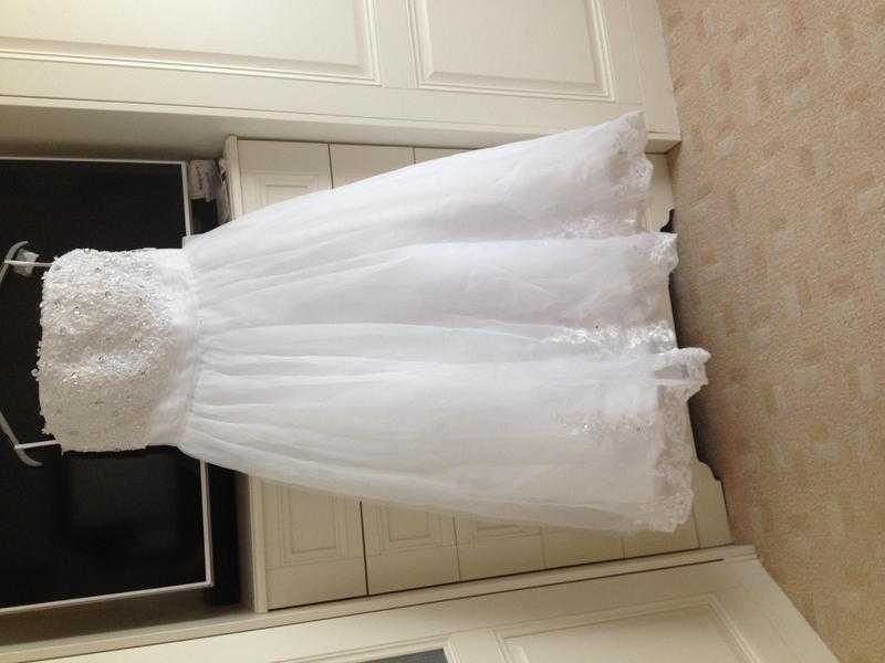 34 lenth wedding dress