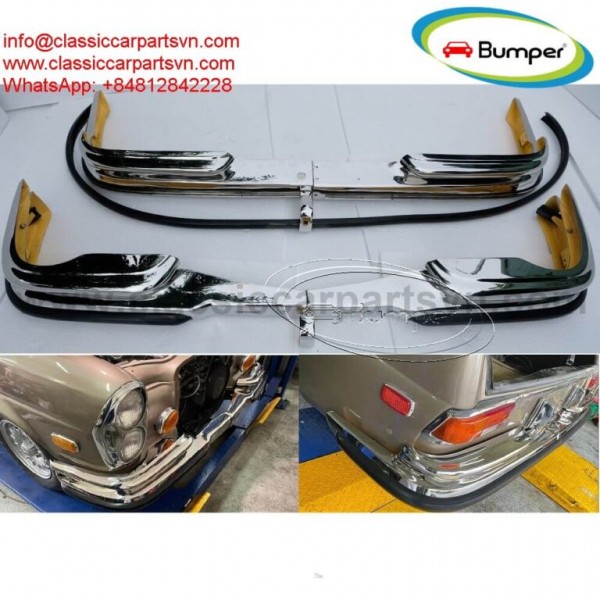 Mercedes W111 W112 280SE Coupe Cabriolet bumpers