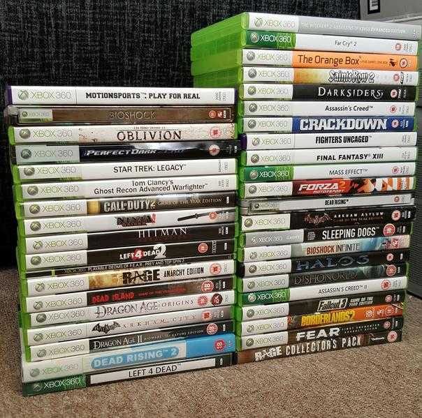 38 x Xbox 360 games for sale JOBLOT