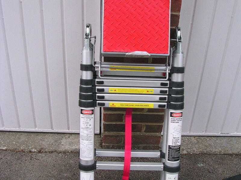 3.8m Telescopic Ladder with Carry Bag