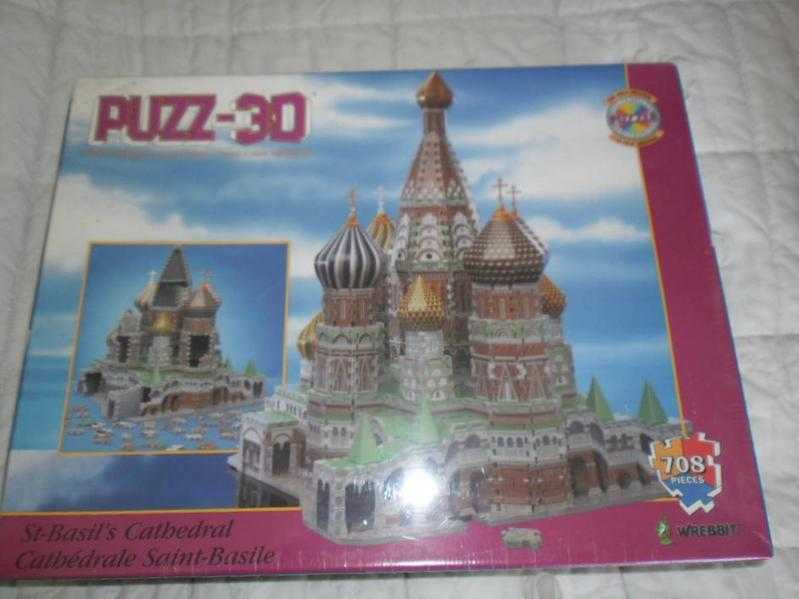 3D jigsaw of St Basils Cathedral