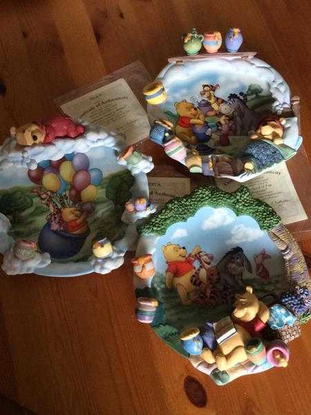 3D Winny the Pooh plates