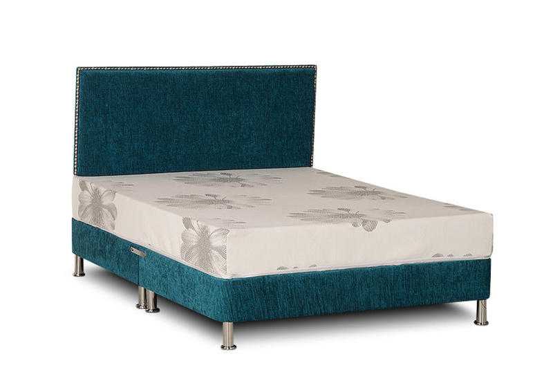 3ft Single Divan Bed Base Chenille Fabric from Southern Home Furnishings