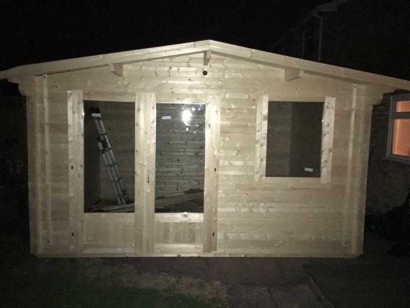 3m x 4m Log Cabin