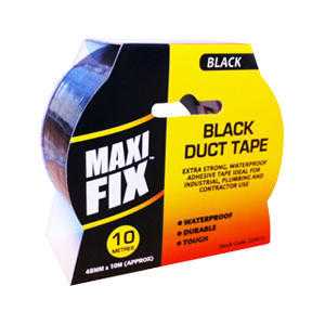 3x Maxifix 10M Duct Tape Black