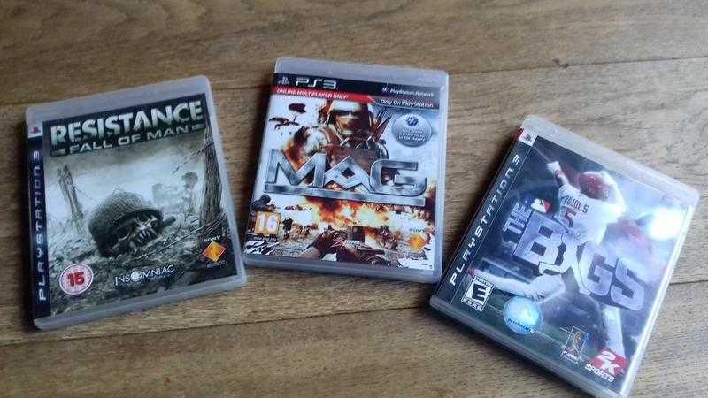 3x Ps3 games