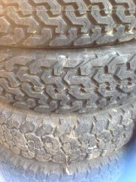 4 off road tyres
