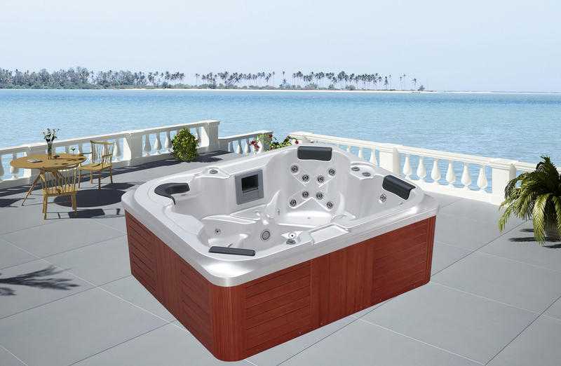 4 Person Hot tub with 53 hydro and air jets