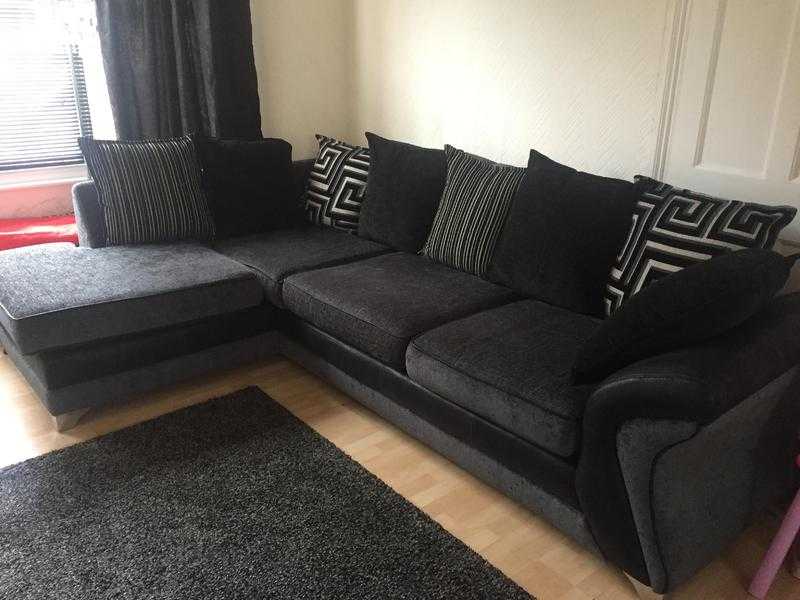 4 piece DFS sofa set  stool