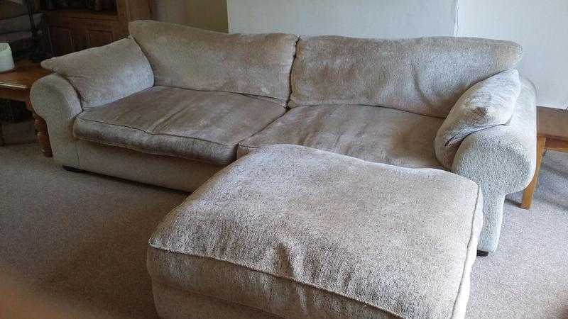 4 Seater Sofa and Stool