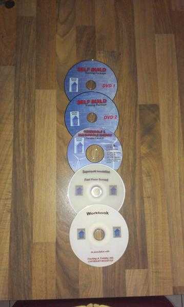 4 SELF BUILD DVDs  1CD
