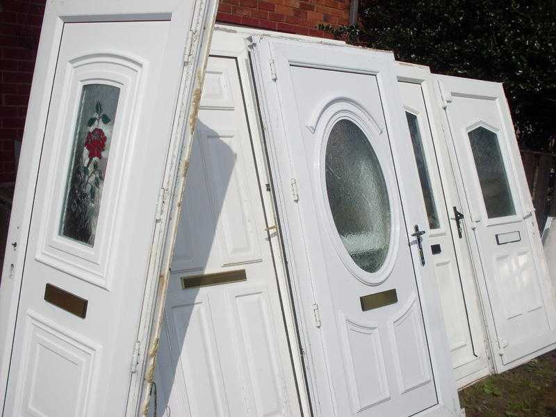 4 upvc doors minters with a full complete house of upvc windows with glass and bead