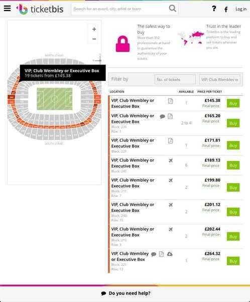 4 X ENGLAND V NETHERLANDS CLUB WEMBLEY BLOCK 243 TICKETS