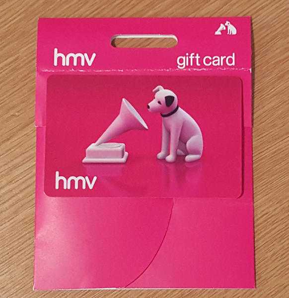 40 HMV GIFTCARD. UNWANTED GIFT. BARGAIN