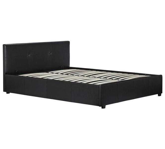 40396 Black Bed Frame And Mattress