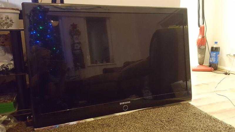 40quot samsung tv no stand or remote