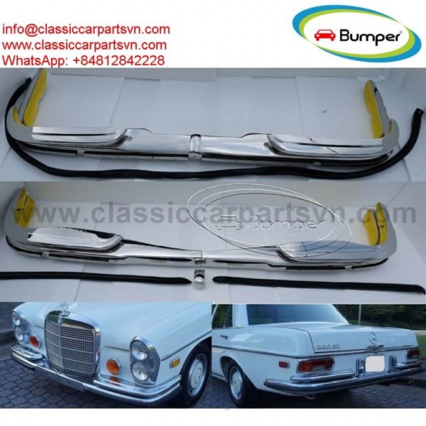 Mercedes W108 W109 bumpers EU style