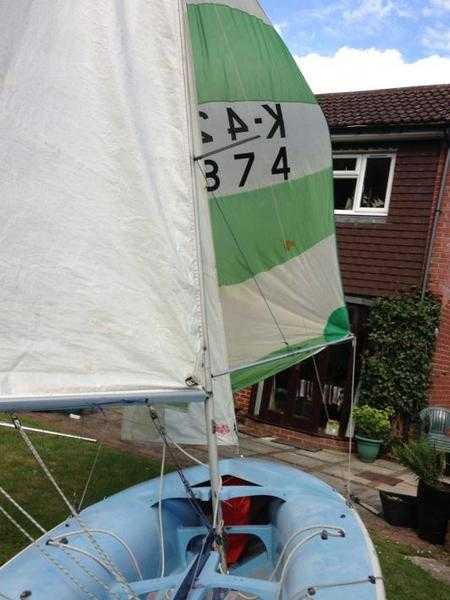 420 Dinghy for Sale. Ready to go.